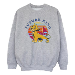 Disney - Sweat THE LION KING FUTURE KING - Fille (Gris chiné)