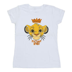 Disney - T-shirt THE LION KING FUTURE KING - Femme (Blanc)