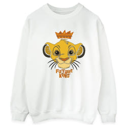 Disney - Sweat THE LION KING FUTURE KING - Femme (Blanc)