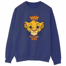 Disney - Sweat THE LION KING FUTURE KING - Femme (Bleu marine)