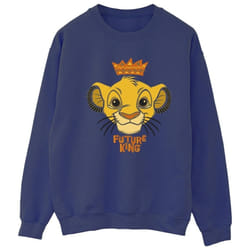 Disney - Sweat THE LION KING FUTURE KING - Femme (Bleu marine)