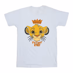 Disney - T-shirt THE LION KING FUTURE KING - Garçon (Blanc)
