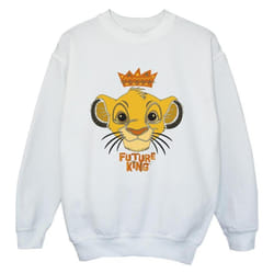 Disney - Sweat THE LION KING FUTURE KING - Garçon (Blanc)
