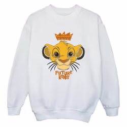 Disney - Sweat THE LION KING FUTURE KING - Garçon (Blanc)