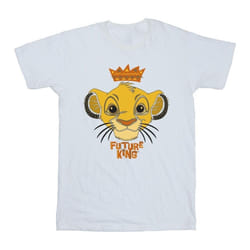 Disney - T-shirt THE LION KING FUTURE KING - Fille (Blanc)