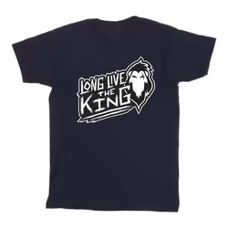 Disney - T-shirt THE LION KING THE KING - Homme (Bleu marine)