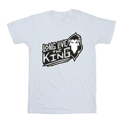 Disney - T-shirt THE LION KING THE KING - Homme (Blanc)