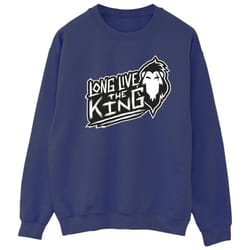 Disney - Sweat THE LION KING THE KING - Homme (Bleu marine)