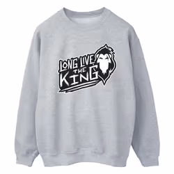 Disney - Sweat THE LION KING THE KING - Homme (Gris chiné)