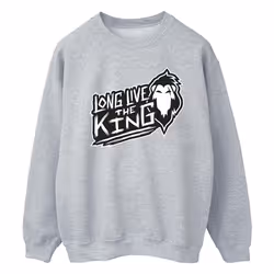Disney - Sweat THE LION KING THE KING - Homme (Gris chiné)
