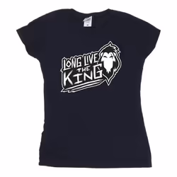 Disney - T-shirt THE LION KING THE KING - Femme (Bleu marine)