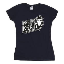Disney - T-shirt THE LION KING THE KING - Femme (Bleu marine)