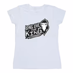 Disney - T-shirt THE LION KING THE KING - Femme (Blanc)