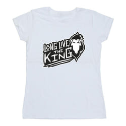 Disney - T-shirt THE LION KING THE KING - Femme (Blanc)