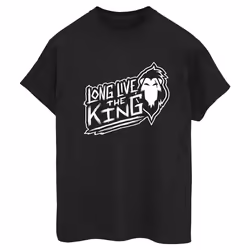 Disney - T-shirt THE LION KING THE KING - Femme (Noir)