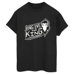 Disney - T-shirt THE LION KING THE KING - Femme (Noir)