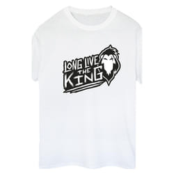 Disney - T-shirt THE LION KING THE KING - Femme (Blanc)