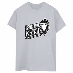 Disney - T-shirt THE LION KING THE KING - Femme (Gris chiné)