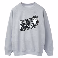 Disney - Sweat THE LION KING THE KING - Femme (Gris chiné)
