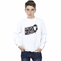 Disney - Sweat THE LION KING THE KING - Garçon (Blanc)