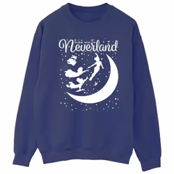 Disney - Sweat TAKE ME TO NEVERLAND - Homme (Bleu marine)