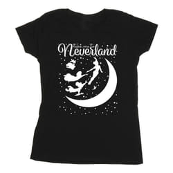 Disney - T-shirt TAKE ME TO NEVERLAND - Femme (Noir)