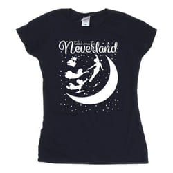 Disney - T-shirt TAKE ME TO NEVERLAND - Femme (Bleu marine)