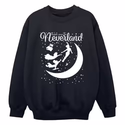 Disney - Sweat TAKE ME TO NEVERLAND - Garçon (Noir)