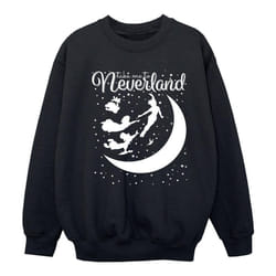 Disney - Sweat TAKE ME TO NEVERLAND - Fille (Noir)