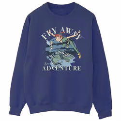 Disney - Sweat FLY AWAY TO ADVENTURE - Homme (Bleu marine)