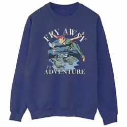 Disney - Sweat FLY AWAY TO ADVENTURE - Homme (Bleu marine)