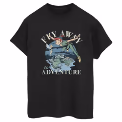 Disney - T-shirt FLY AWAY TO ADVENTURE - Femme (Noir)