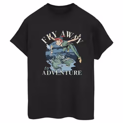 Disney - T-shirt FLY AWAY TO ADVENTURE - Femme (Noir)