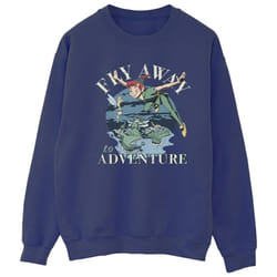 Disney - Sweat FLY AWAY TO ADVENTURE - Femme (Bleu marine)
