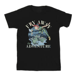 Disney - T-shirt FLY AWAY TO ADVENTURE - Garçon (Noir)