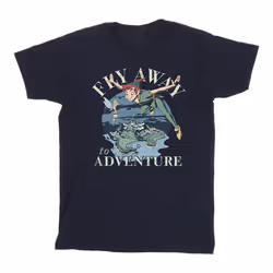 Disney - T-shirt FLY AWAY TO ADVENTURE - Garçon (Bleu marine)