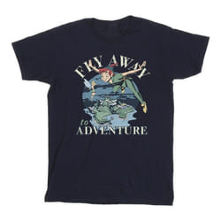 Disney - T-shirt FLY AWAY TO ADVENTURE - Garçon (Bleu marine)