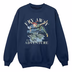 Disney - Sweat FLY AWAY TO ADVENTURE - Garçon (Bleu marine)