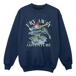 Disney - Sweat FLY AWAY TO ADVENTURE - Garçon (Bleu marine)