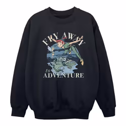 Disney - Sweat FLY AWAY TO ADVENTURE - Fille (Noir)
