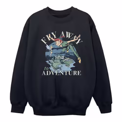 Disney - Sweat FLY AWAY TO ADVENTURE - Fille (Noir)