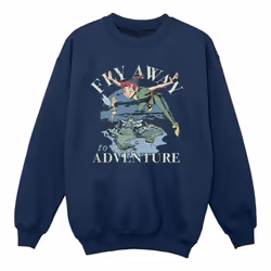 Disney - Sweat FLY AWAY TO ADVENTURE - Fille (Bleu marine)