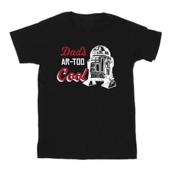 Star Wars - T-shirt DADS R2 COOL - Homme (Noir)