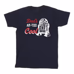Star Wars - T-shirt DADS R2 COOL - Homme (Bleu marine)