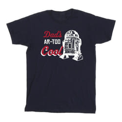 Star Wars - T-shirt DADS R2 COOL - Homme (Bleu marine)