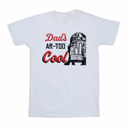Star Wars - T-shirt DADS R2 COOL - Homme (Blanc)