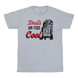 Star Wars - T-shirt DADS R2 COOL - Homme (Gris chiné)