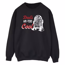 Star Wars - Sweat DADS R2 COOL - Homme (Noir)