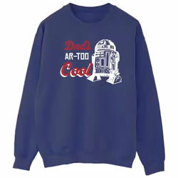 Star Wars - Sweat DADS R2 COOL - Homme (Bleu marine)