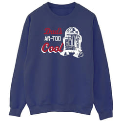 Star Wars - Sweat DADS R2 COOL - Homme (Bleu marine)